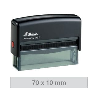 Shiny Printer S-831, 70 x 10 mm, ohišje