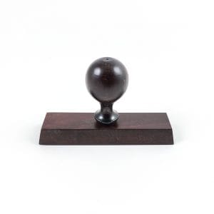 Lesena ročka štampiljka 100 mm