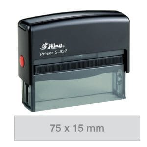 Shiny Printer S-832, 75 x 15 mm, ohišje