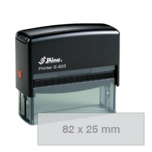 Shiny Printer S-833, 82 x 25 mm, ohišje